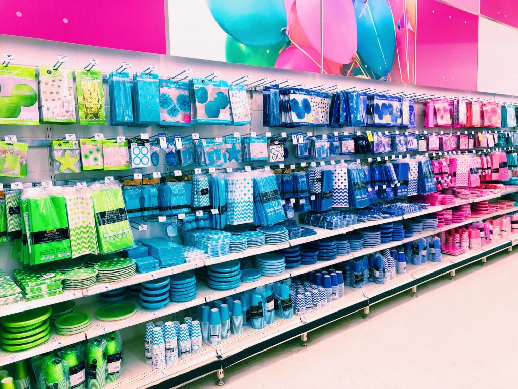Inicio 8 Party supply shop